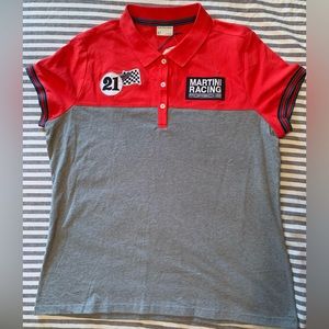 Porsche women’s polo shirt - #21 Martini Racing
